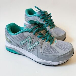 New Balance 1540v2 Stability Running Shoes Gray Teal Women’s 6.5 W1540SG2